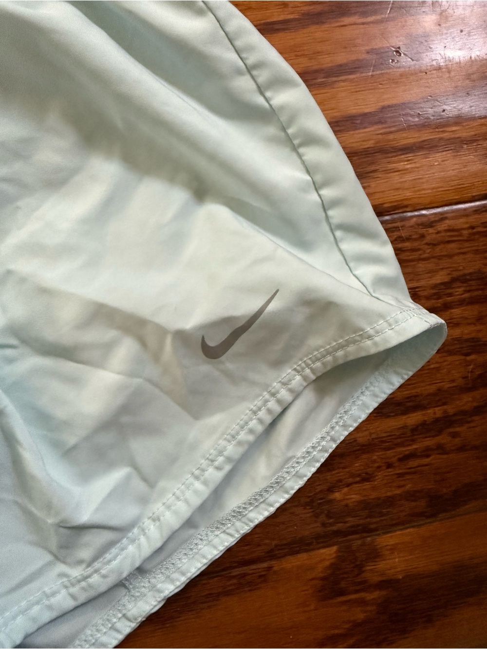Nike Dri-Fit Mint Green Racerback Sports Bra and Running Shorts Size Medium - Picture 5 of 9